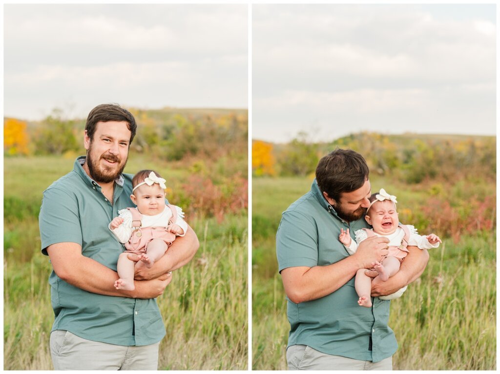 Hachkewich Family - Wascana Trails - 03 - Uncle with his baby niece