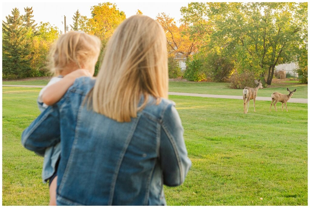 Parsons Family - AE Wilson Park - 17 - Doe with her fawn