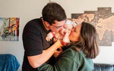 Ben & Megan – In-Home Family Session 2024