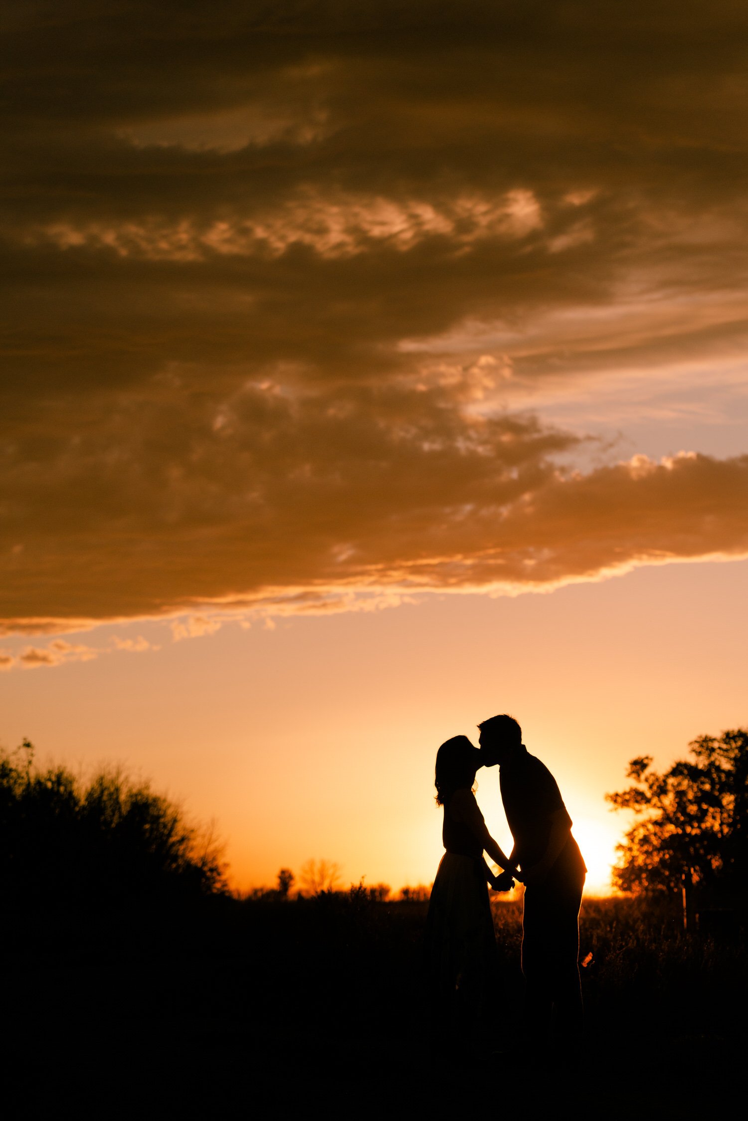 Cole & Alisha - Bride & Groom at Zadack Holdings in Regina for sunset photos