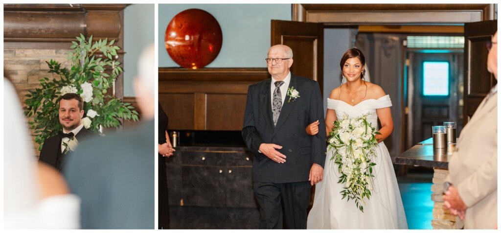 Derek & Danica - Regina Summer Wedding - 007 - Ceremony at Crave Kitchen + Wine Bar