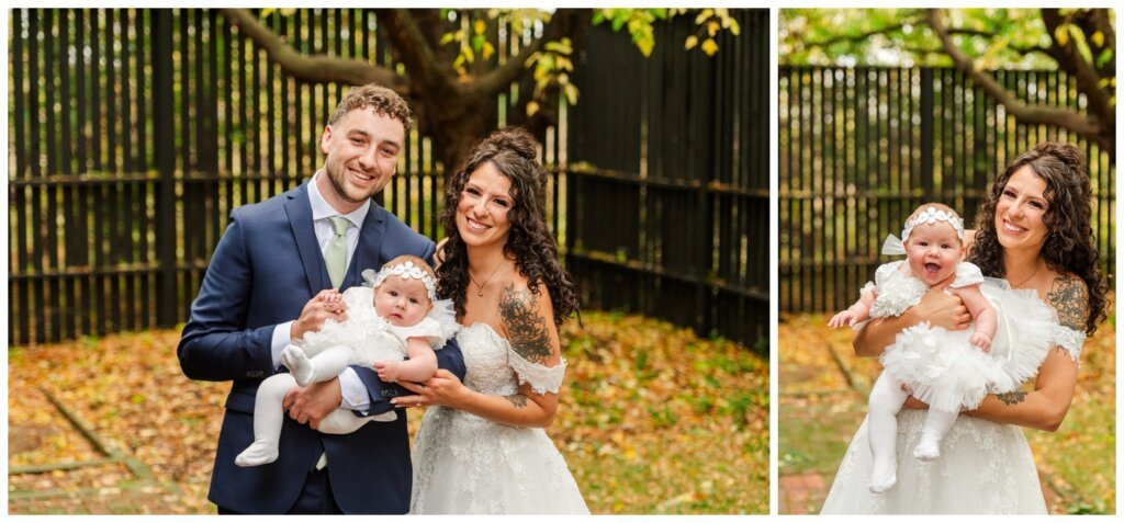Blayde & Hanna - Regina Wedding Photographer - 013 - Bride and Groom with their daughter