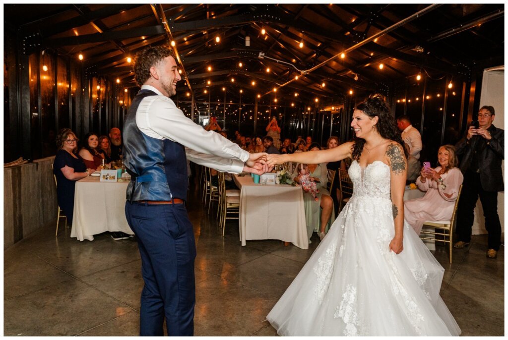Blayde & Hanna - Regina Wedding Photographer - 024 - Bride & Groom first dance