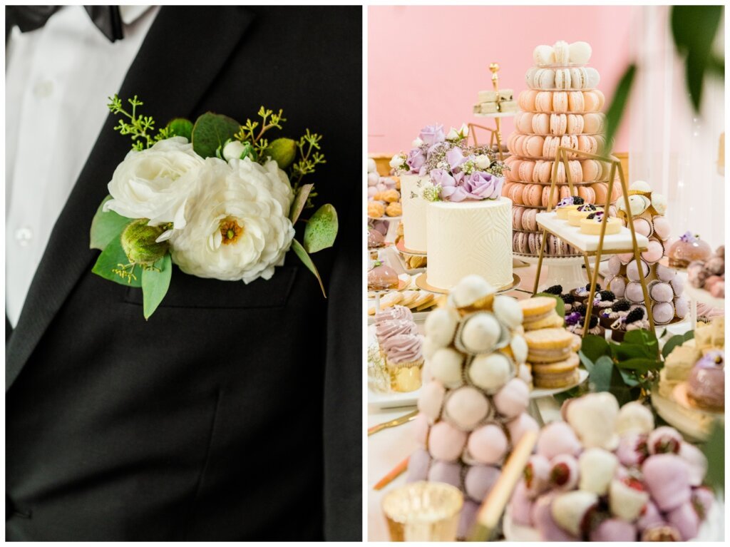 Regina Wedding Vendors - 002 - Macaron wedding cake tower