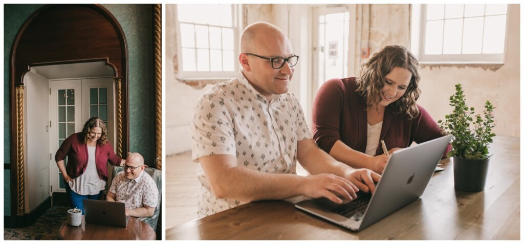 Cam & Courtney Photography - Regina Warehouse District - 003 - Branding shots by Starr Mercer