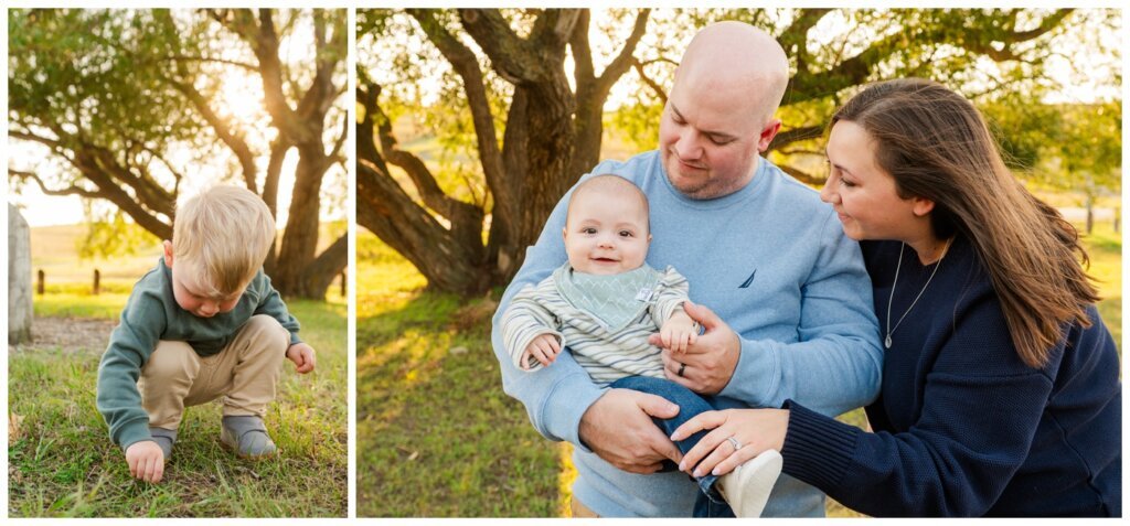 Munroe Family - Regina Family Photography - 004 - Baby smiles for his mom