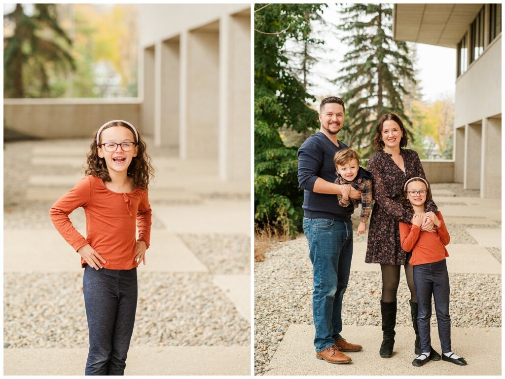 Swereda Family - TC Douglas Building - 002 - Girl with curly hair laughs