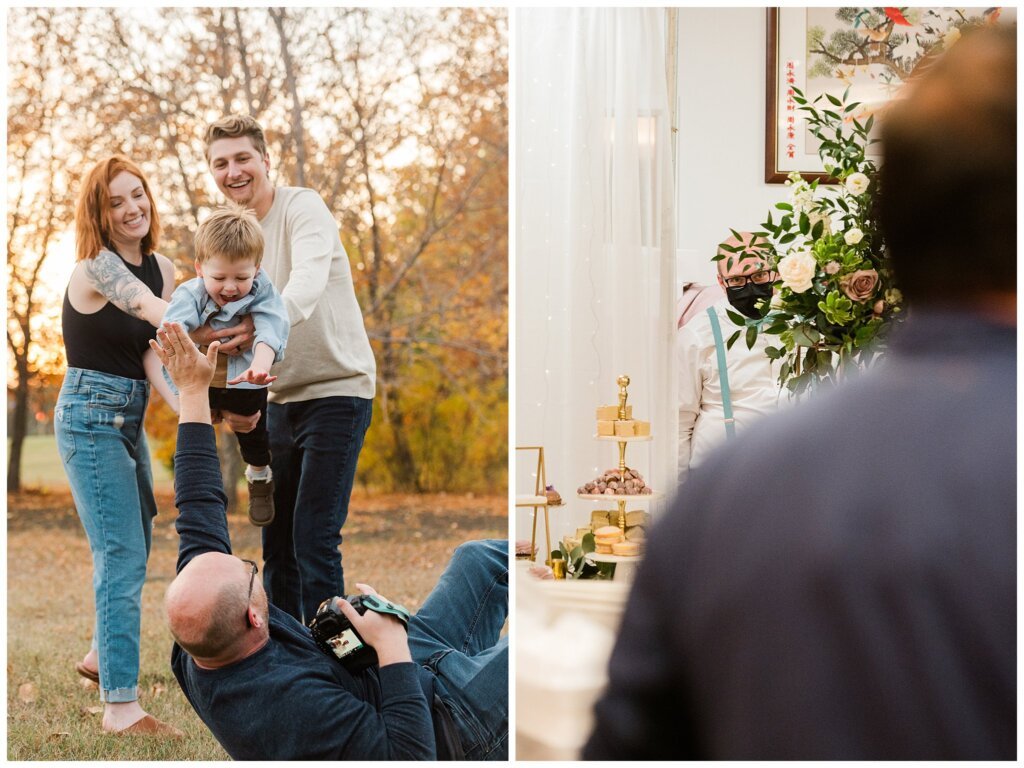 Behind the Scenes of CCP - Regina Wedding Photographer - 015 - High five for toddler