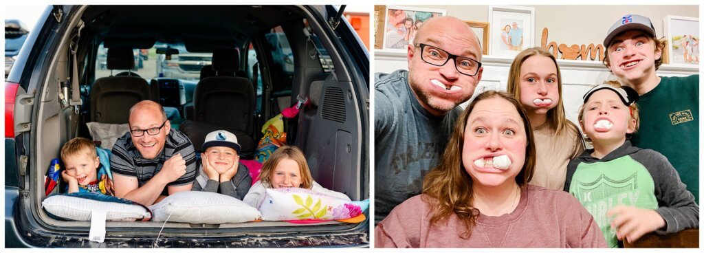 Children of Photographers - Growing Up with CCP - 004 - Family plays chubby bunny