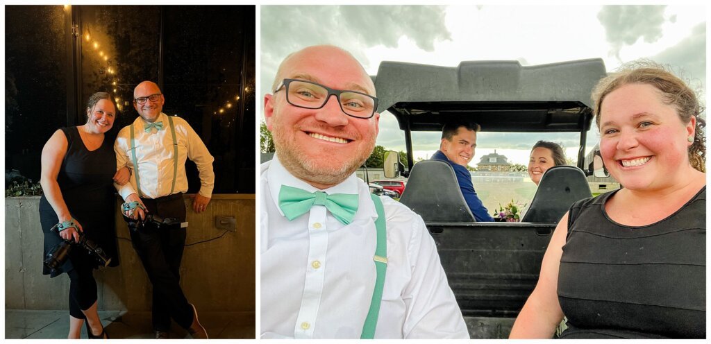 What We Love about Working With Each Other - Cam & Courtney Photography - 001 - Photo from the back of a gator